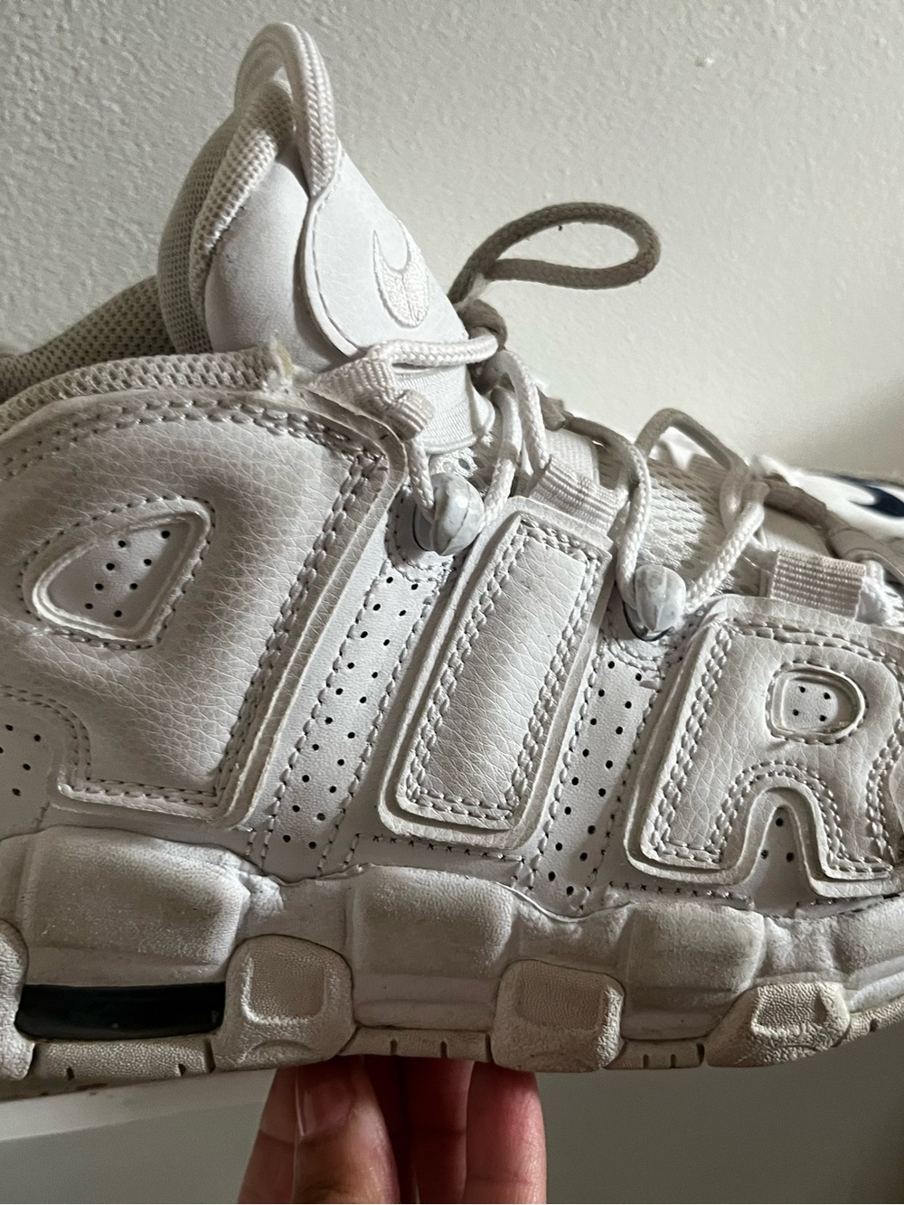 Nike Kids White Chunky Lettering Sneakers